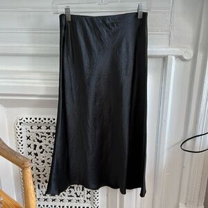 Aritzia Midi Silk Skirt
